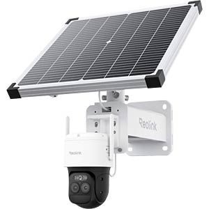 Reolink-Kamera mit Solarpanel für Baustellen